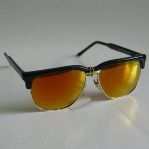 NWT TruVintage 80's Clubman/Soho style XL size iridium TruBluBlocker Sunglasses